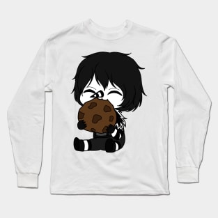 creepypasta laughing jack eat cookie Long Sleeve T-Shirt